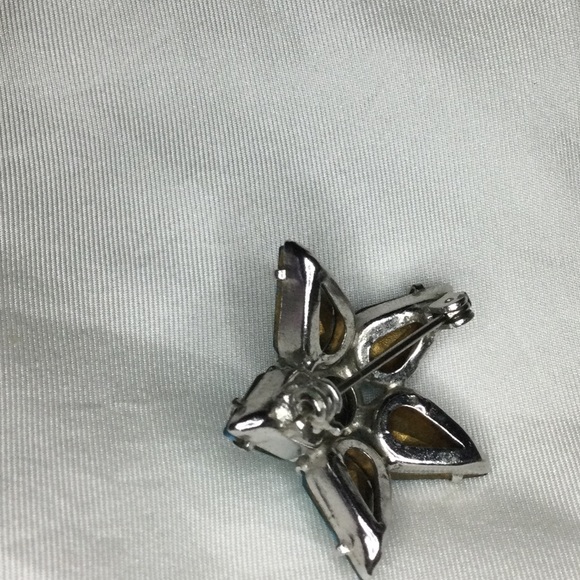 Super Sparkly 5-Point Star Pin, Vintage - Picture 6 of 8